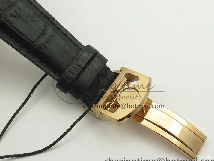 MIROTIME 0422 Thermal Portuguese Real PR Real Annual Calendar IW503501 RG ZF 1:1 Best Edition White Dial on Black Leather Strap A 7150